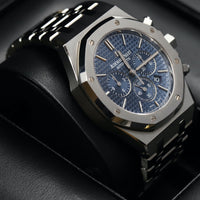 Audemars Piguet<br>26320ST Royal Oak Chronograph Blue Dial