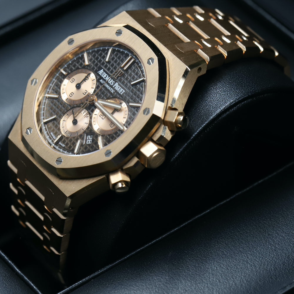 Audemars Piguet<br>26331OR Royal Oak Chronograph Chocolate Dial