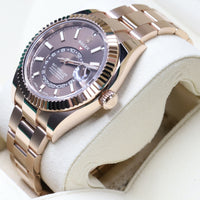 Rolex<br>326935 Sky-Dweller Chocolate Dial