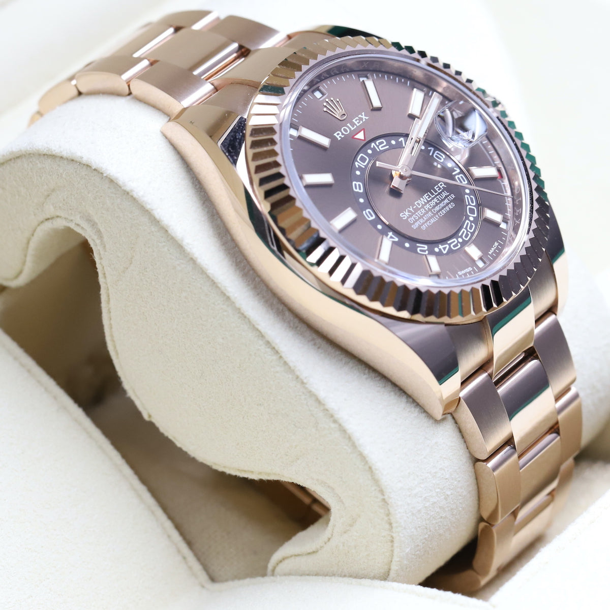 Rolex<br>326935 Sky-Dweller Chocolate Dial