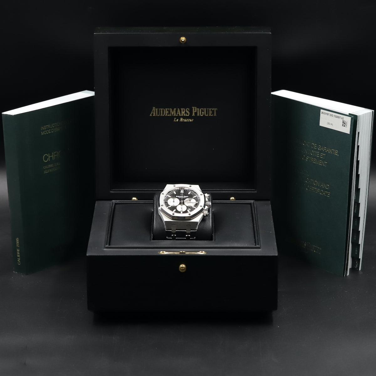 Audemars Piguet<br>26331ST Royal Oak Chronograph Black Dial