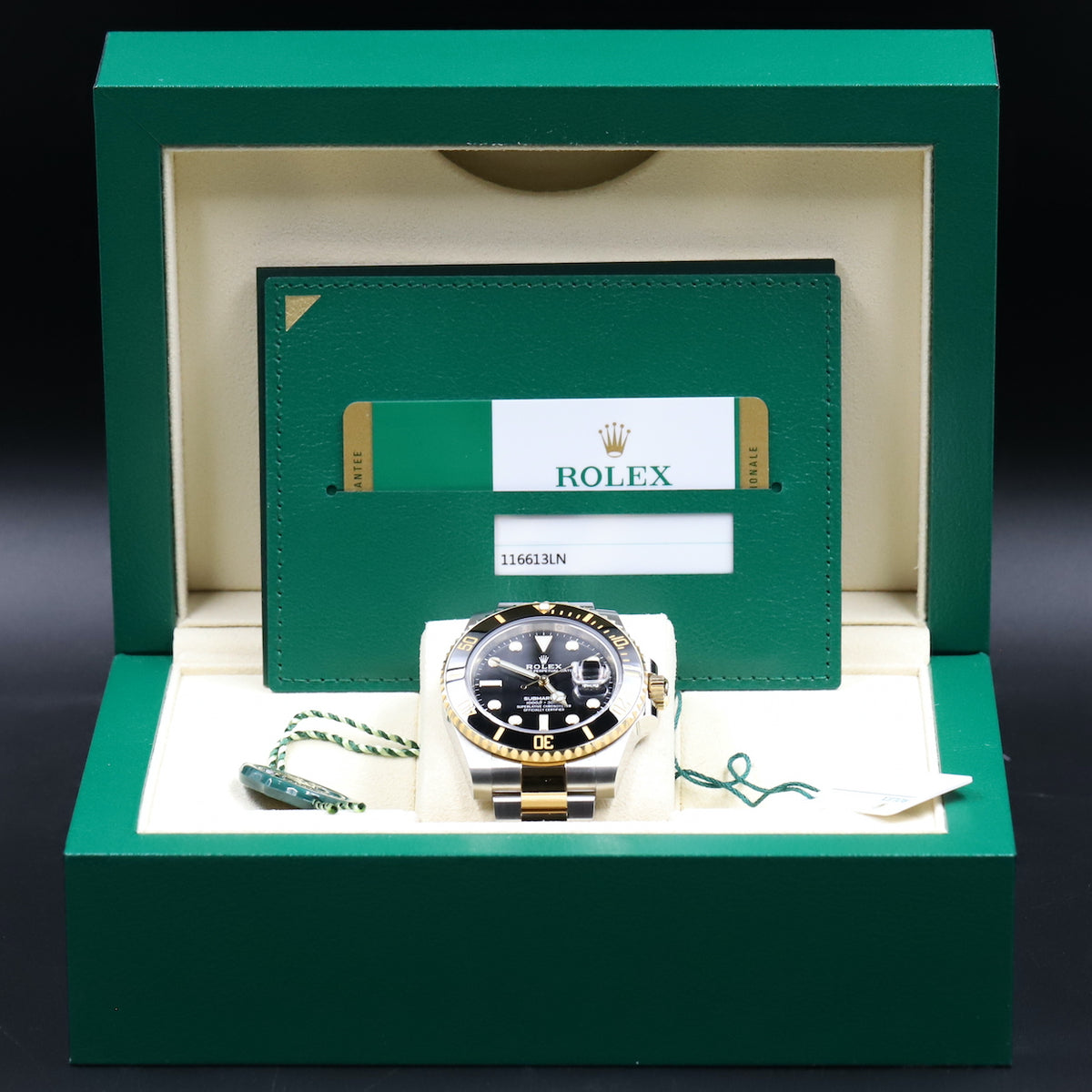 Rolex<br>116613LN Submariner SS/18k Black Dial