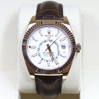 Rolex<br>326135 Sky-Dweller White Dial