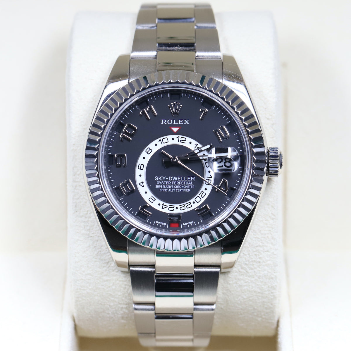 Rolex<br>326939 Sky-Dweller Black Dial