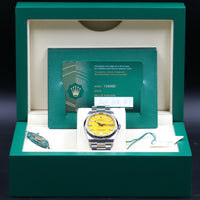 Rolex<br>126000 Oyster Perpetual 36mm Yellow Dial