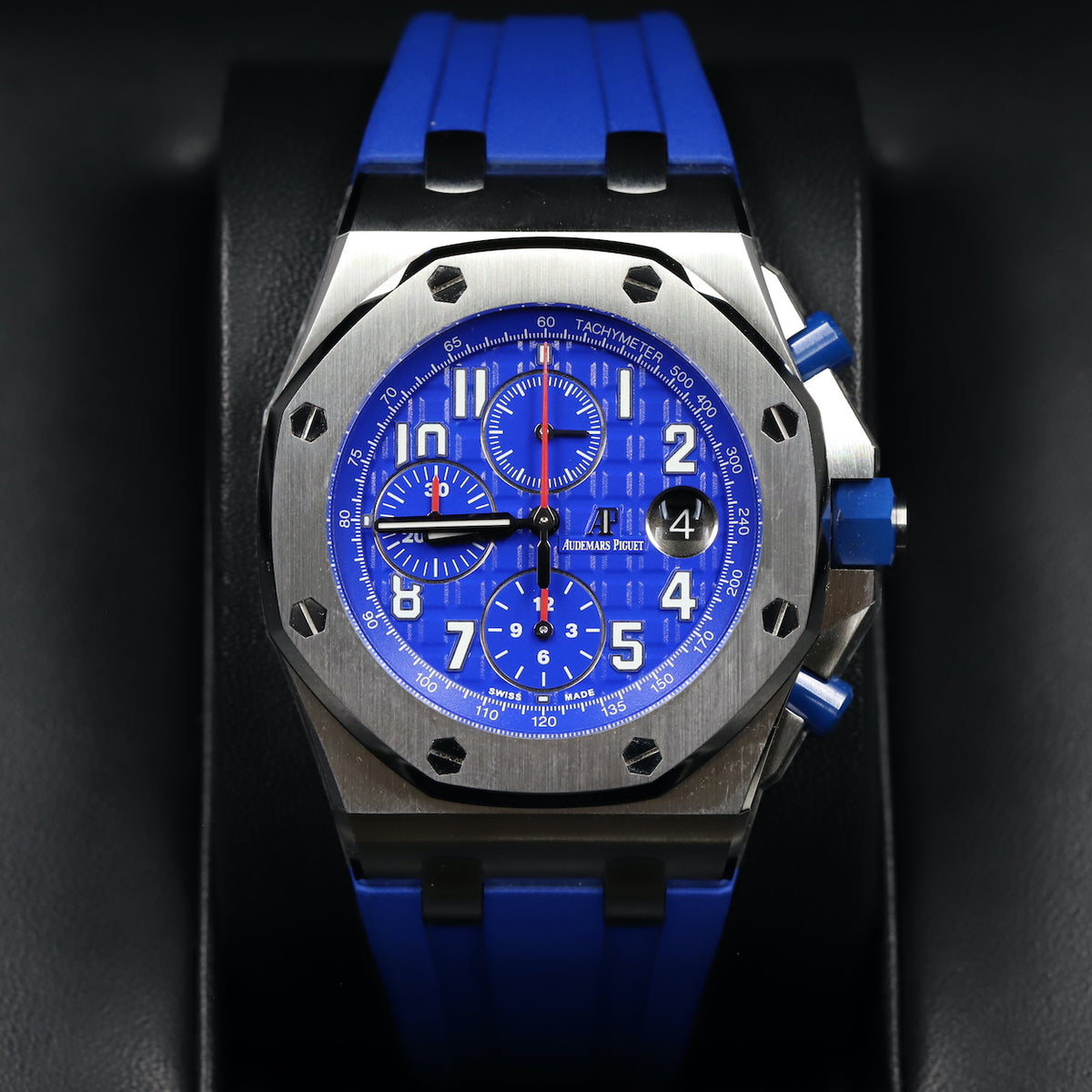 Audemars Piguet<br>26470ST Royal Oak Offshore 'Brick' Blue Dial