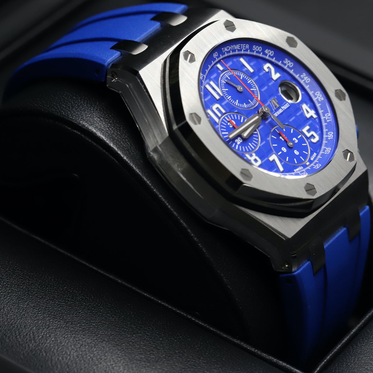 Audemars Piguet<br>26470ST Royal Oak Offshore 'Brick' Blue Dial