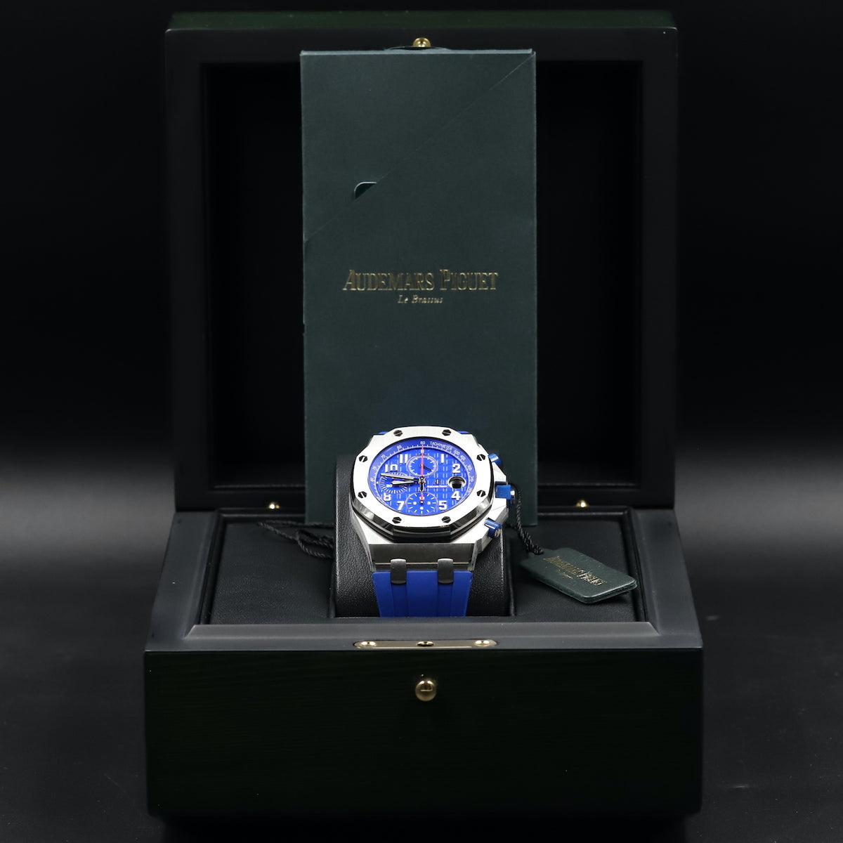 Audemars Piguet<br>26470ST Royal Oak Offshore 'Brick' Blue Dial