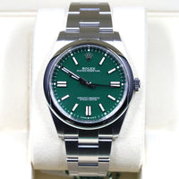 Rolex<br>124300 Oyster Perpetual 41mm Green Dial