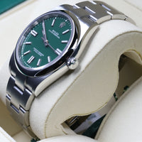 Rolex<br>124300 Oyster Perpetual 41mm Green Dial