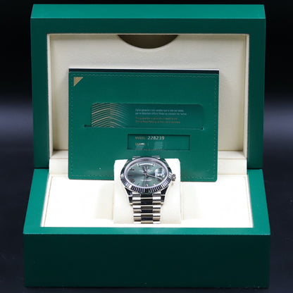 Rolex<br>228239 DayDate 40 Green Dial