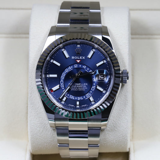 Rolex<br>326934 Sky-Dweller Blue Dial