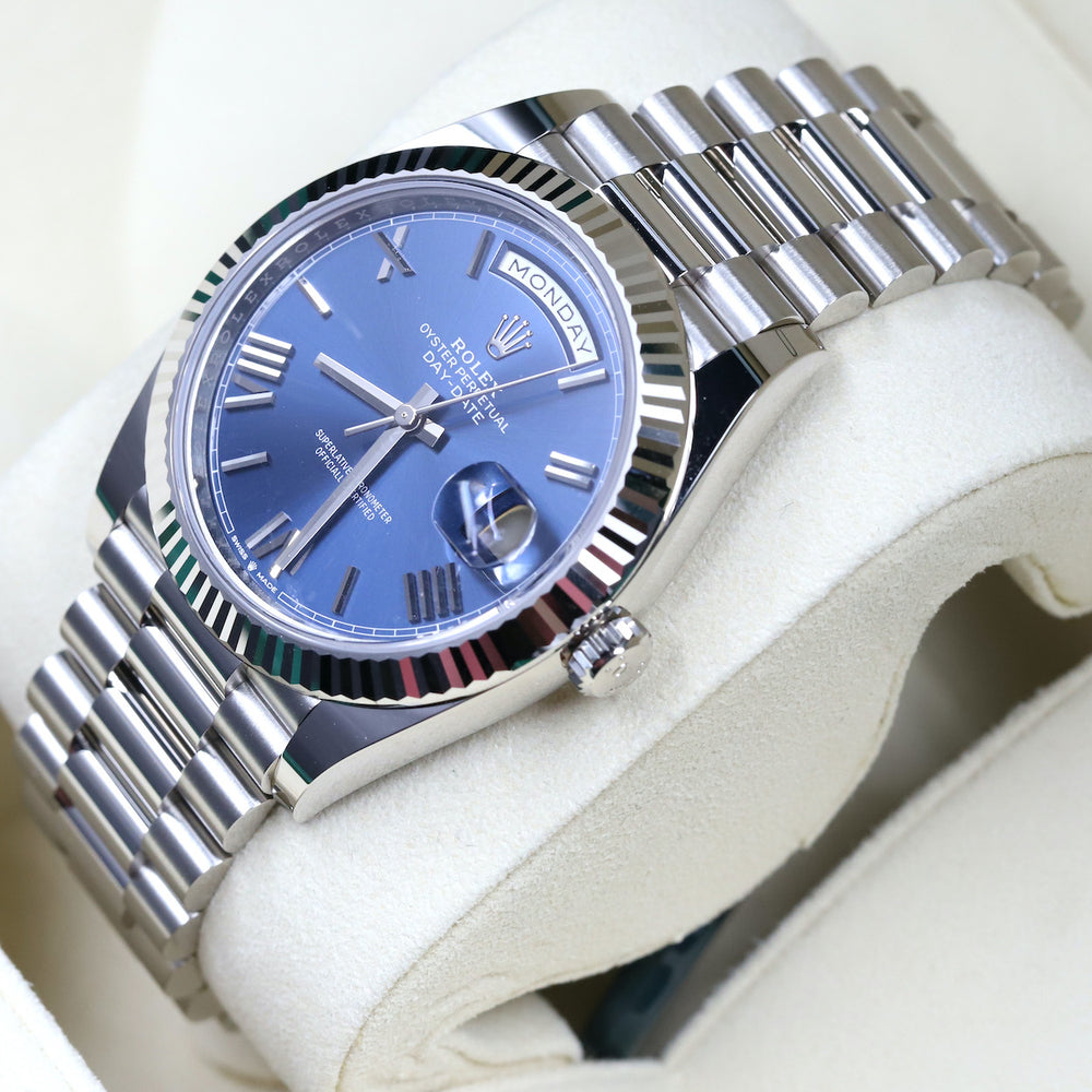 Rolex<br>228239 DayDate 40 Blue Dial