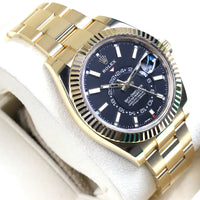 Rolex<br>326938 Sky-Dweller Black Dial