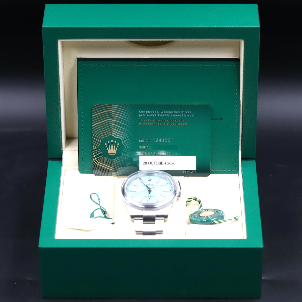 Rolex124300 Oyster Perpetual 41mm 'Tiffany' Blue Dial – Newport