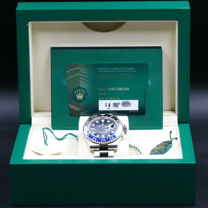 Rolex<br>126710BLNR GMT Master II 'Batman'