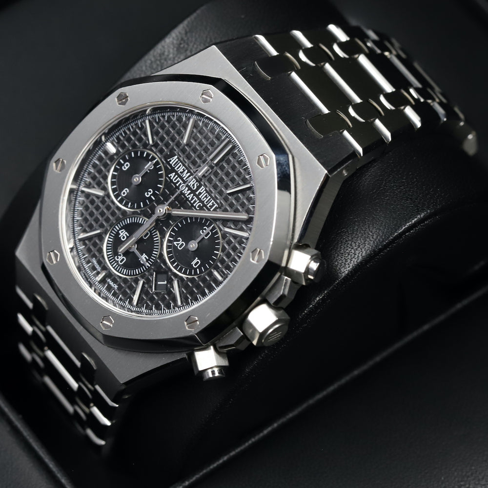 Audemars Piguet<br>26320ST Royal Oak Chronograph Black Dial