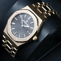 Audemars Piguet<br>67650OR Lady Royal Oak Chocolate Dial