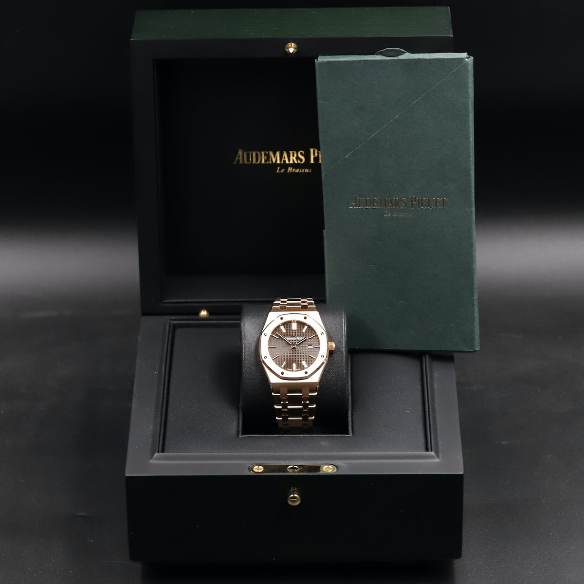 Audemars Piguet<br>67650OR Lady Royal Oak Chocolate Dial