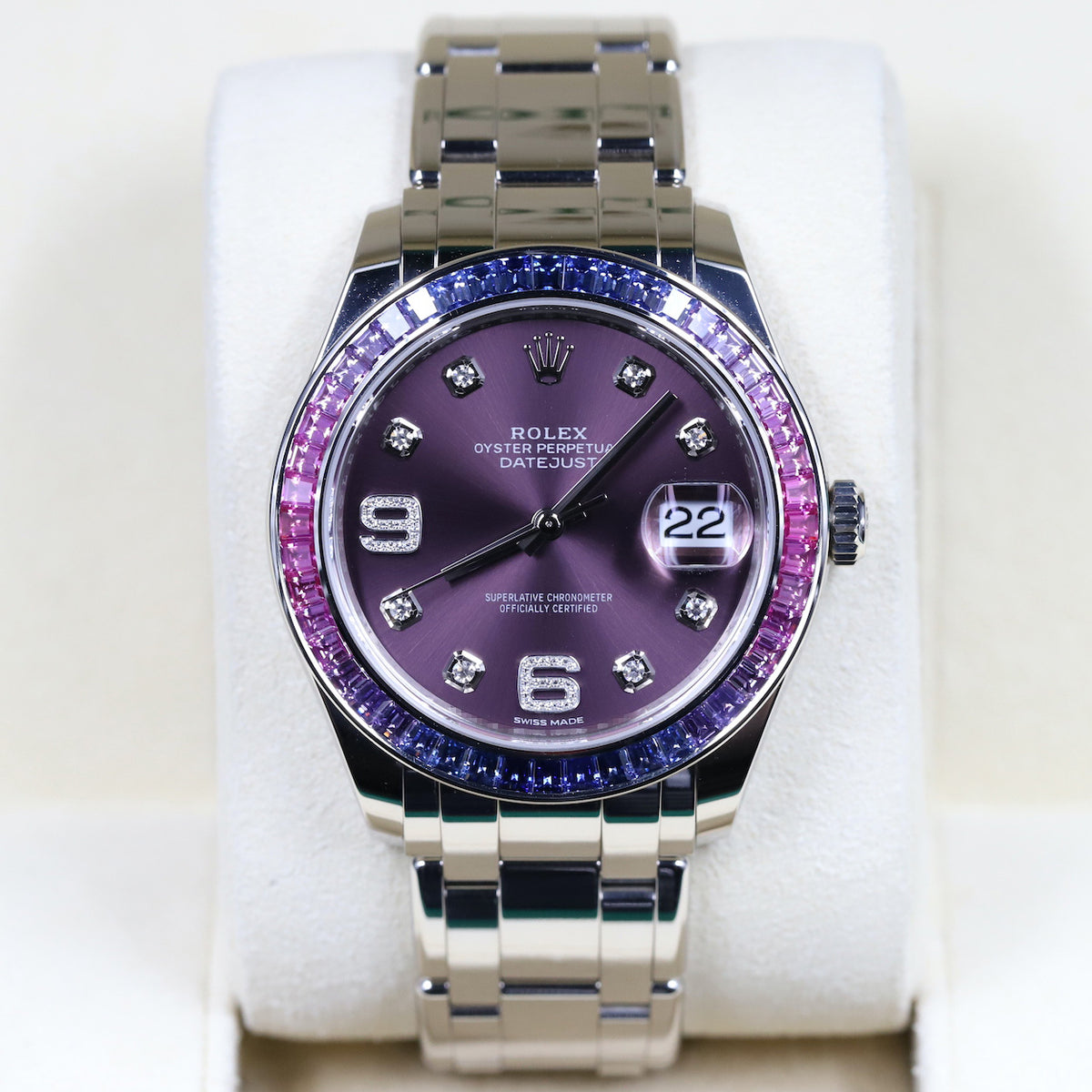Rolex<br>86349SAFUBL Datejust Pearlmaster 39 Purple