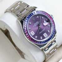 Rolex<br>86349SAFUBL Datejust Pearlmaster 39 Purple