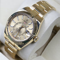 Rolex<br>326938 Sky-Dweller Champagne Index Dial