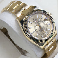 Rolex<br>326938 Sky-Dweller Champagne Index Dial