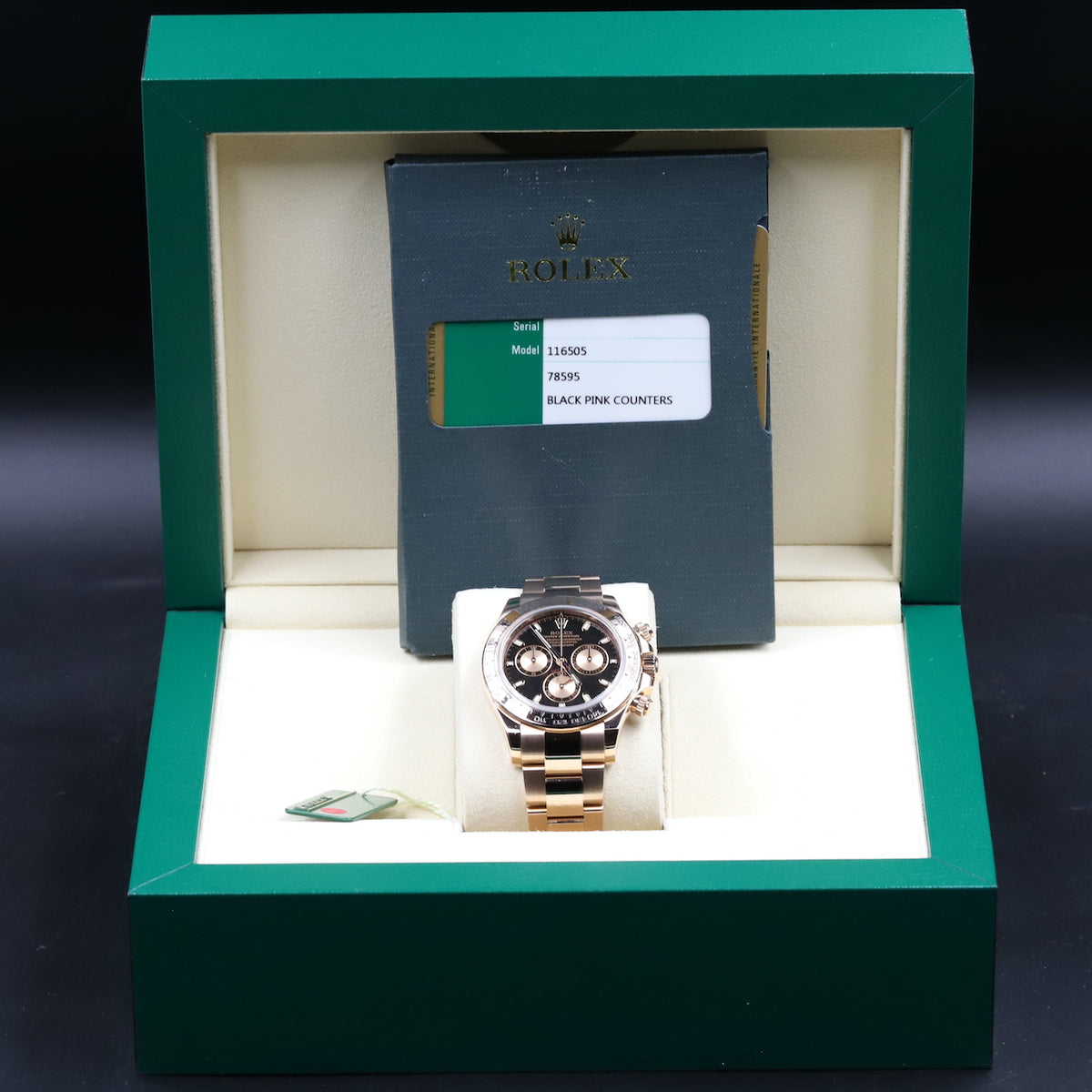 Rolex<br>116505 Daytona Black Dial