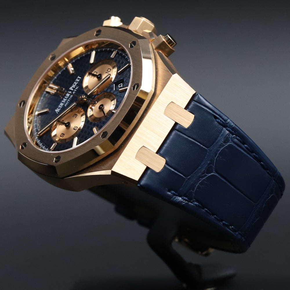 Audemars Piguet<br>26331OR Royal Oak Chronograph Blue Dial