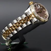 Rolex<br>179173 Datejust 26 18k/SS Black Mother of Pearl Jubilee Diamond Dial