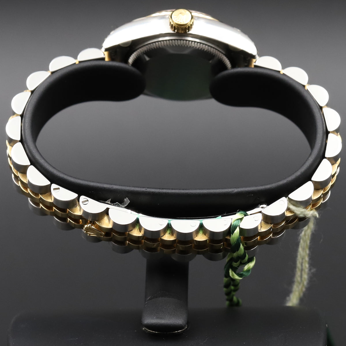 Rolex<br>179173 Datejust 26 18k/SS Black Mother of Pearl Jubilee Diamond Dial