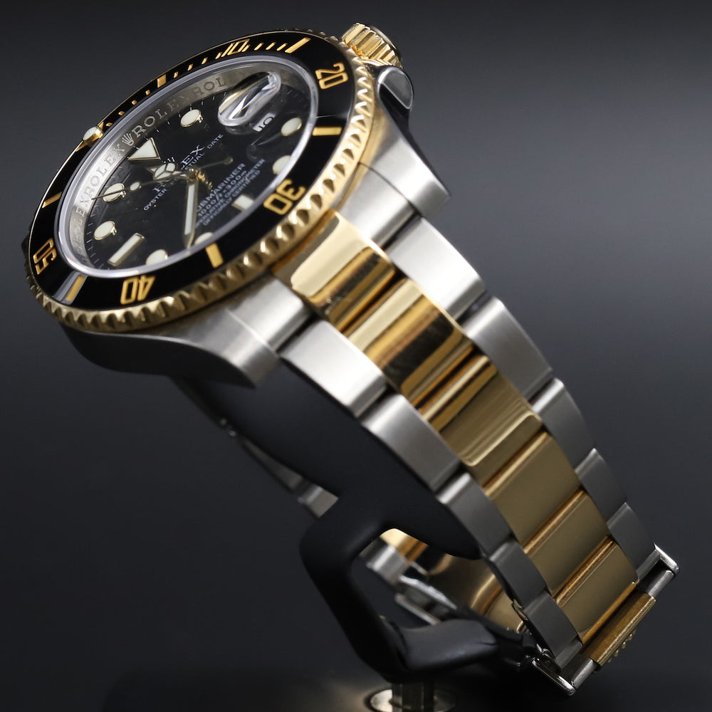 Rolex<br>116613LN Submariner SS/18k Black Dial