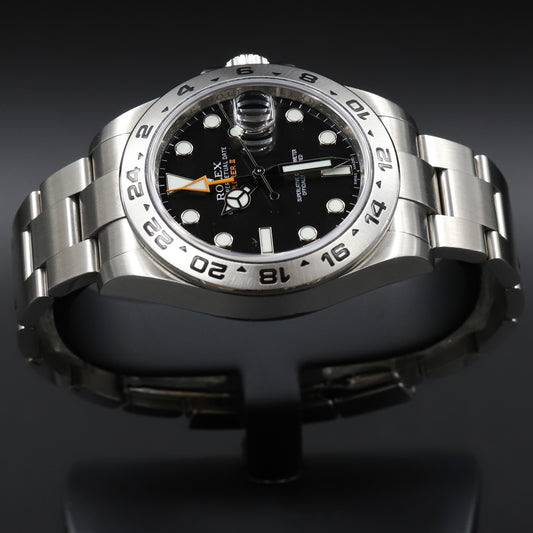 Rolex<br>216570 Explorer II Black Dial