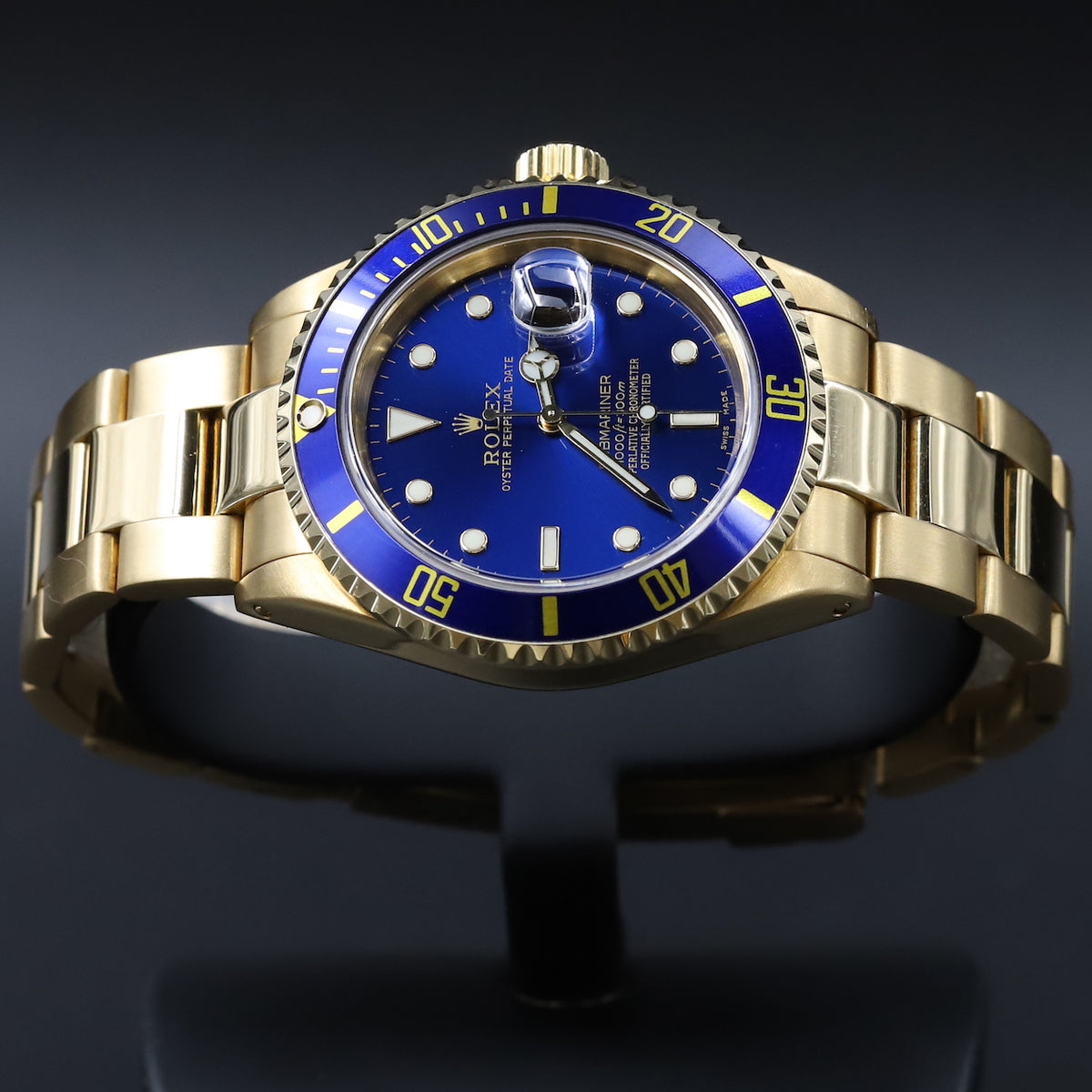 Rolex<br>16618LB Submariner Blue Dial