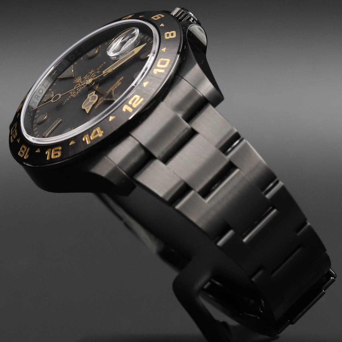 Rolex<br>216570 Explorer II DLC/PVD Black Dial