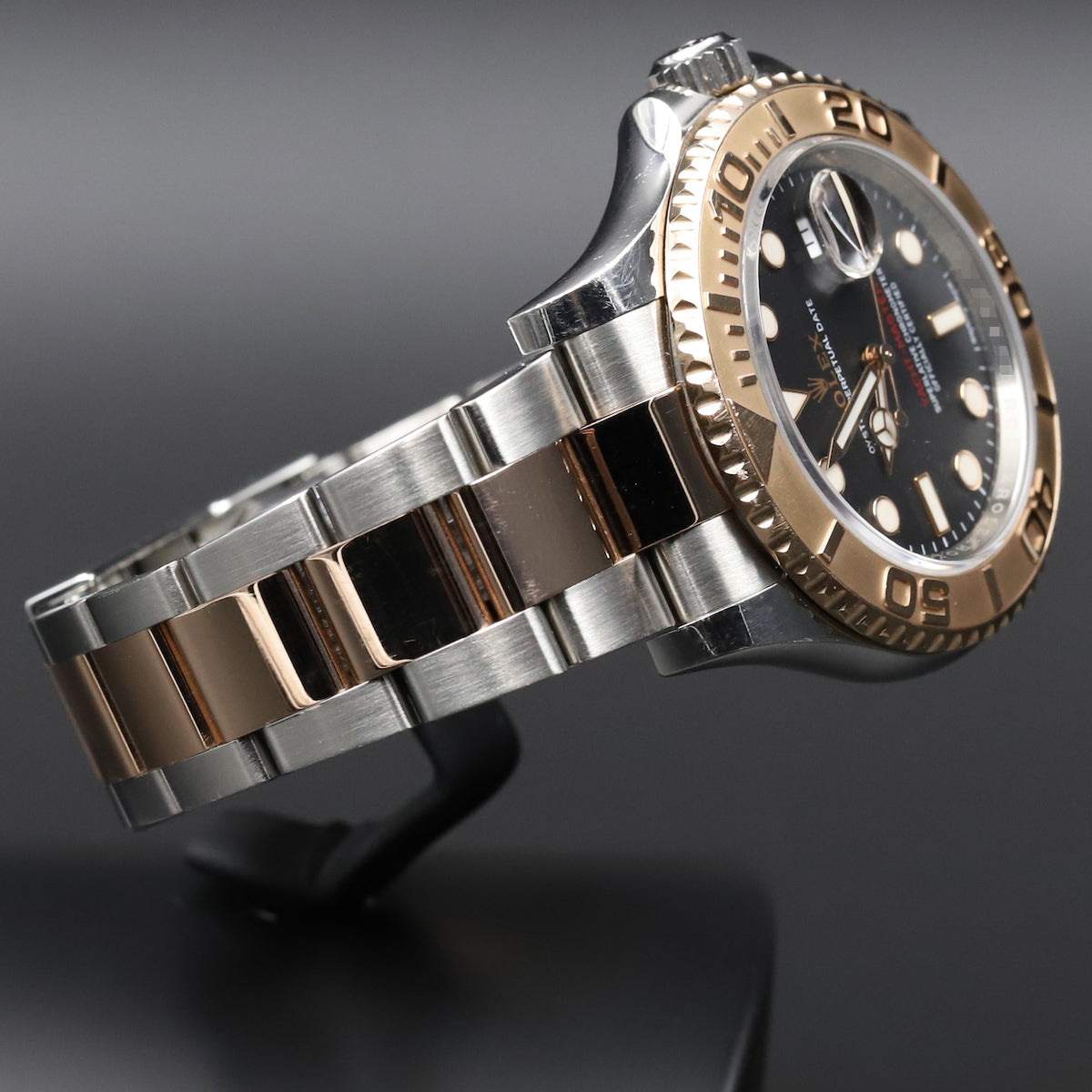 Rolex<br>116621 Yacht-Master 40 SS/RG Black Dial