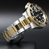 Rolex<br>116713LN GMT Master II SS/18k Black Dial