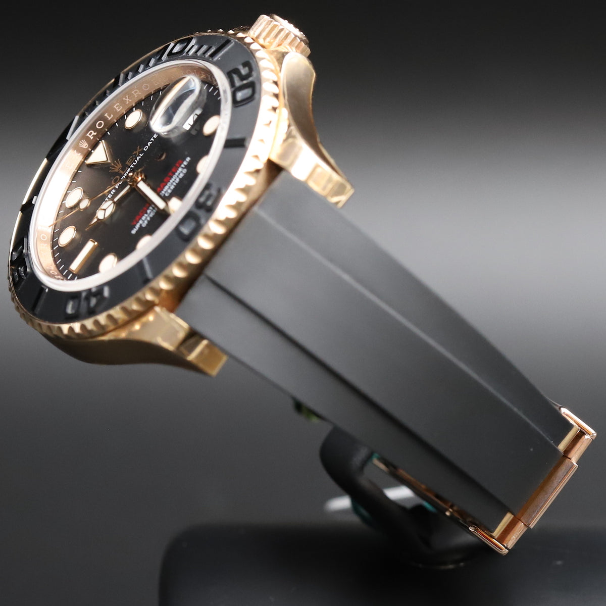 Rolex<br>116655 Yacht-Master 40 Oysterflex Black Dial