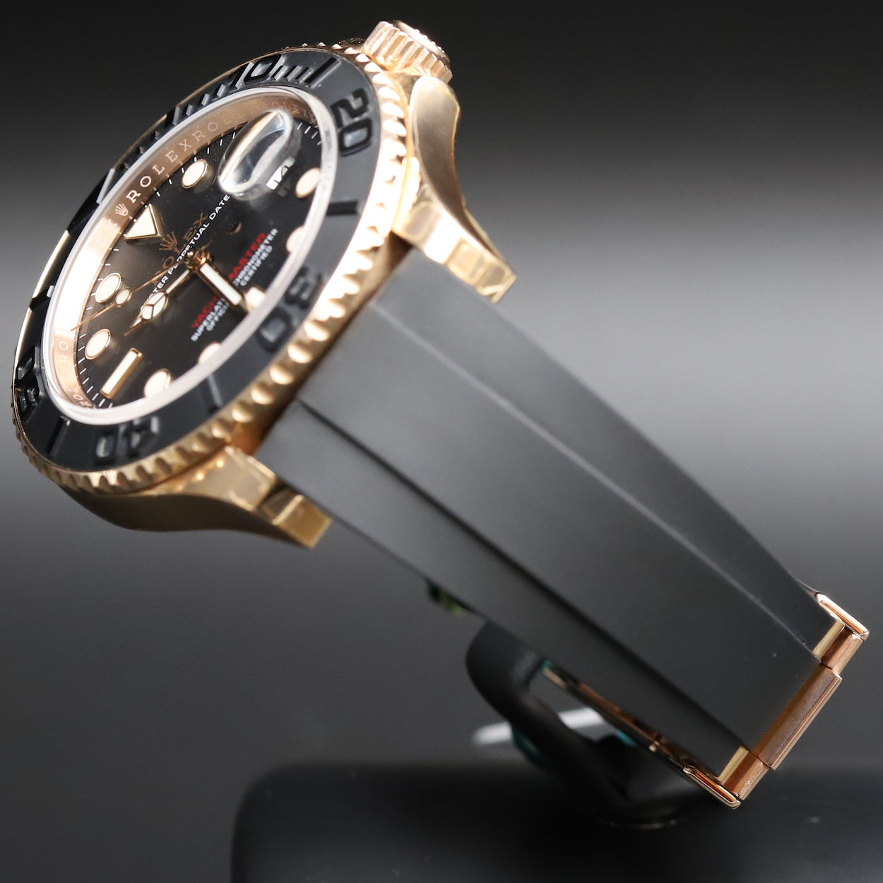 Rolex<br>116655 Yacht-Master 40 Oysterflex Black Dial