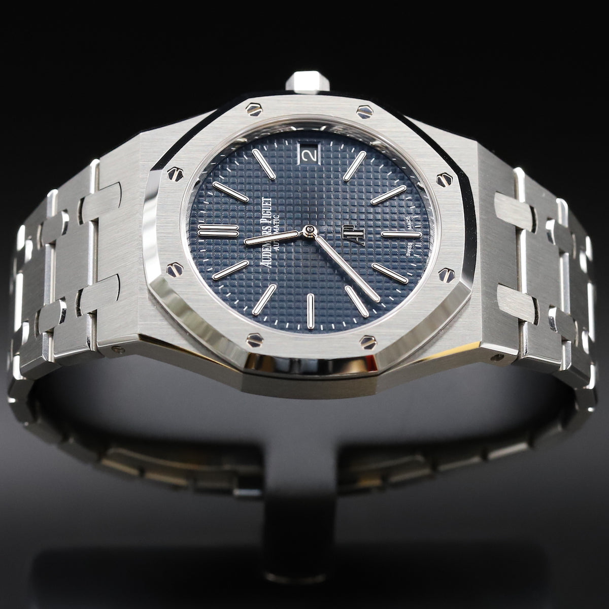 Audemars Piguet<br>15202ST Royal Oak Jumbo Blue Dial