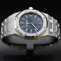 Audemars Piguet<br>15202ST Royal Oak Jumbo Blue Dial