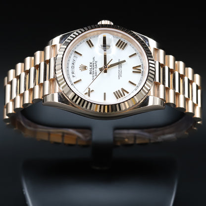 Rolex<br>228235 DayDate 40 White Dial