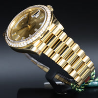 Rolex<br>228348RBR DayDate 40 Baguette Diamond Dial Diamond Bezel