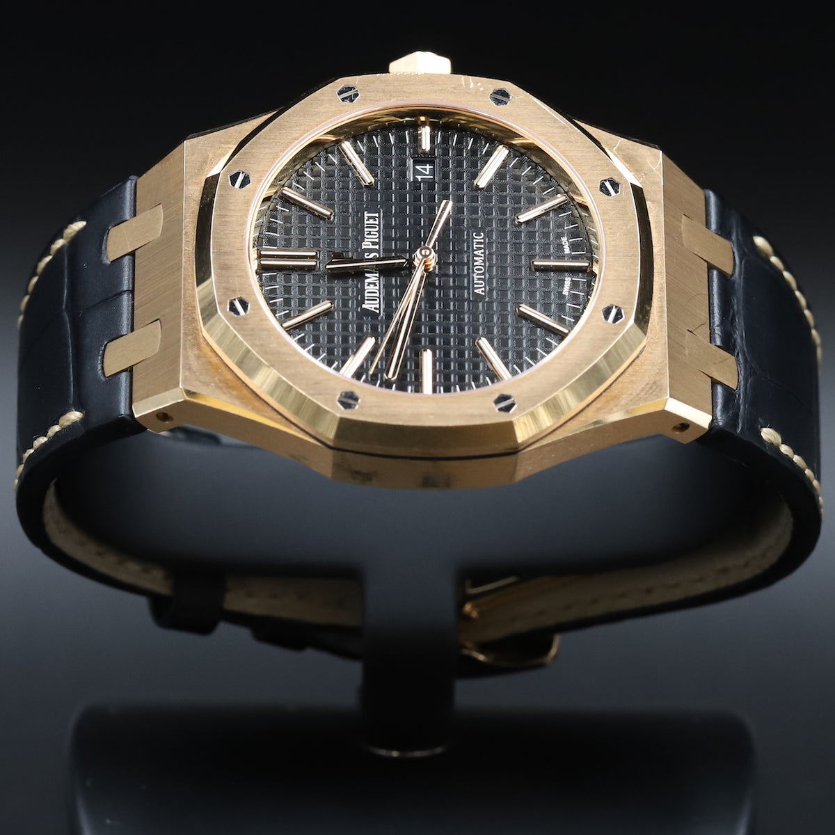 Audemars Piguet<br>15400OR Royal Oak Black Dial