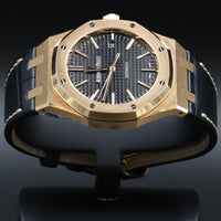 Audemars Piguet<br>15400OR Royal Oak Black Dial