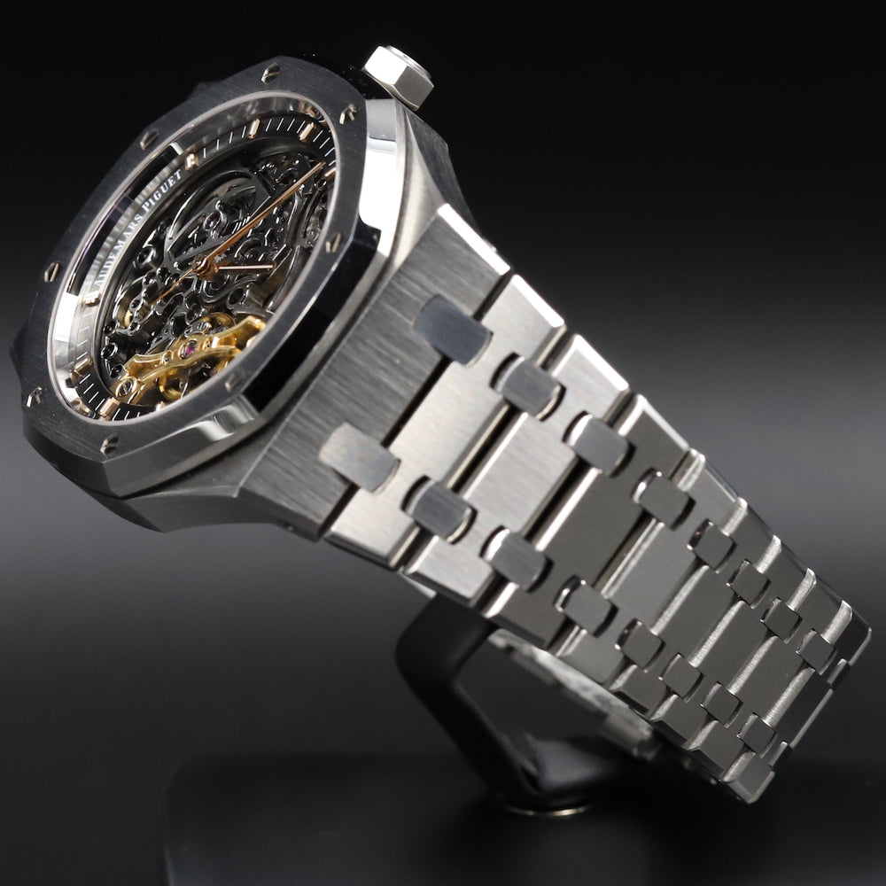 Audemars Piguet<br>15407ST Royal Oak Double Balance Wheel Openworked