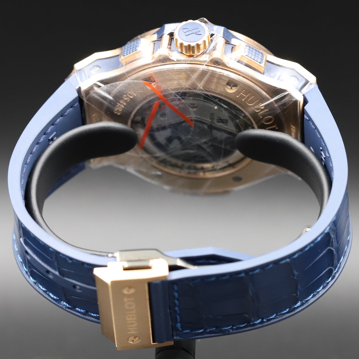 Hublot301.PX.7180.LR Big Bang Gold Blue – Newport Watch Club