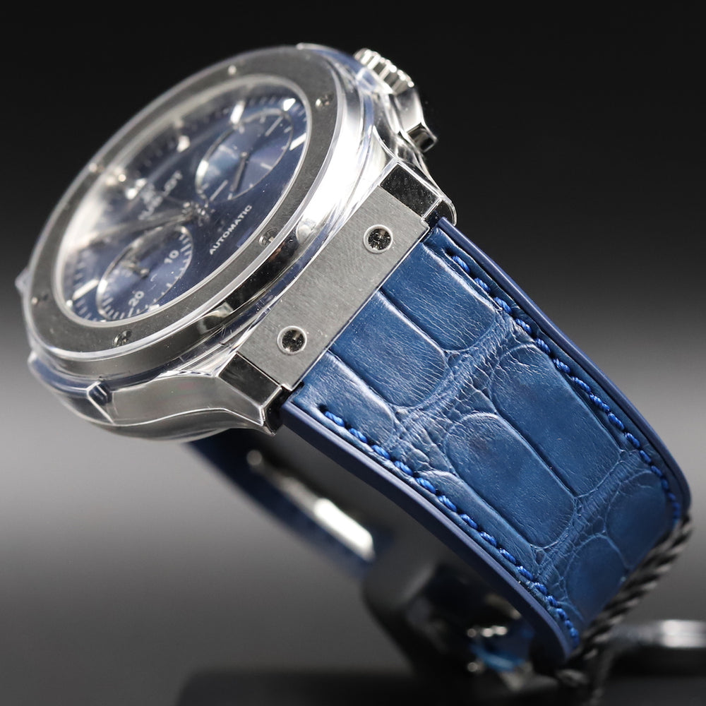 Hublot<br>521.NX.7170.LR Classic Fusion Blue Chronograph Titanium