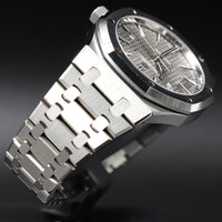 Audemars Piguet<br>15400ST Royal Oak Ruthenium Dial