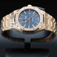 Audemars Piguet<br>15400OR Royal Oak Blue Dial
